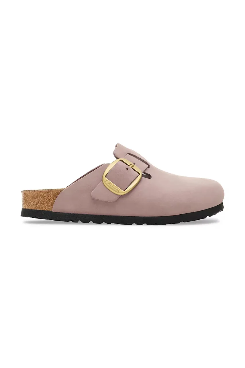 Birkenstock Чехли от набук Boston Big Buckle