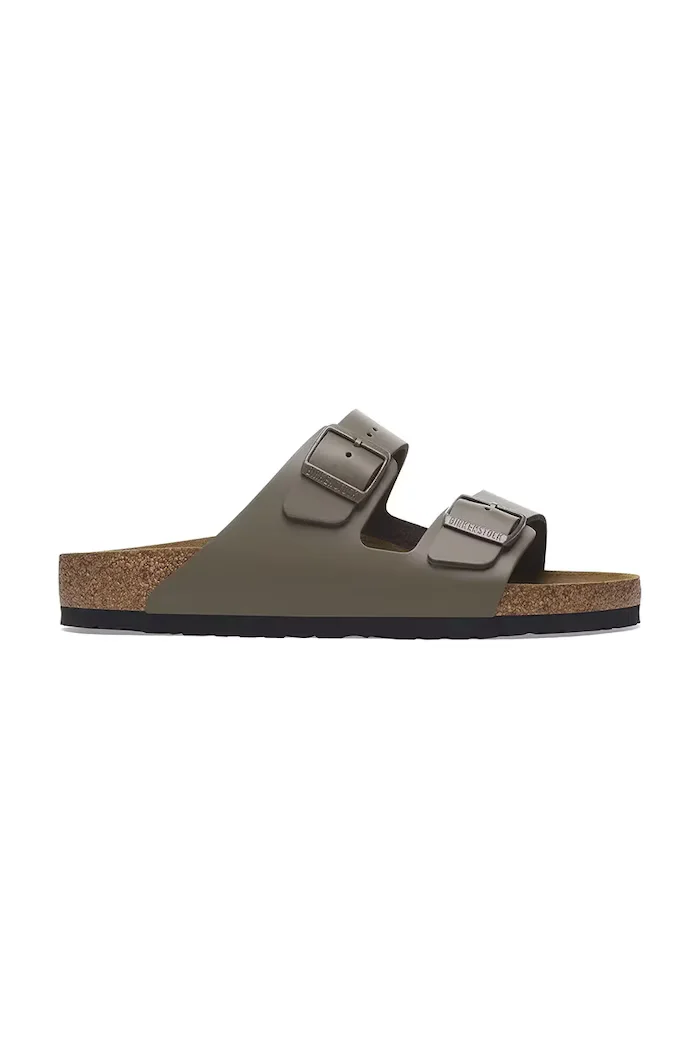 Birkenstock Кожени чехли Arizona в зелено 1029155