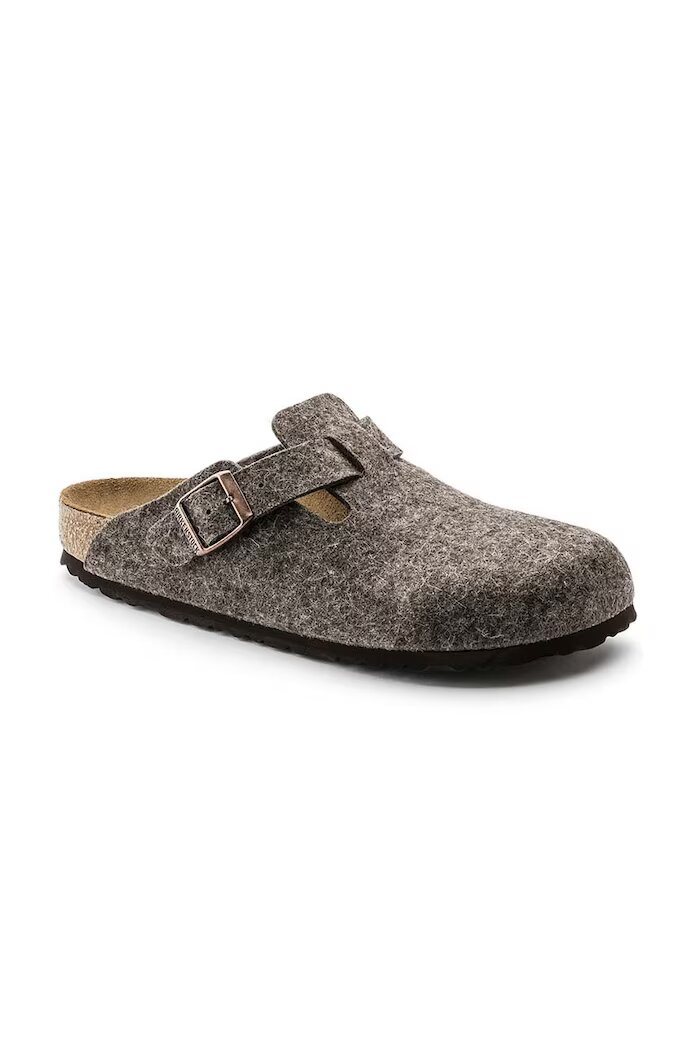 Birkenstock Пантофи Boston в сиво 160581