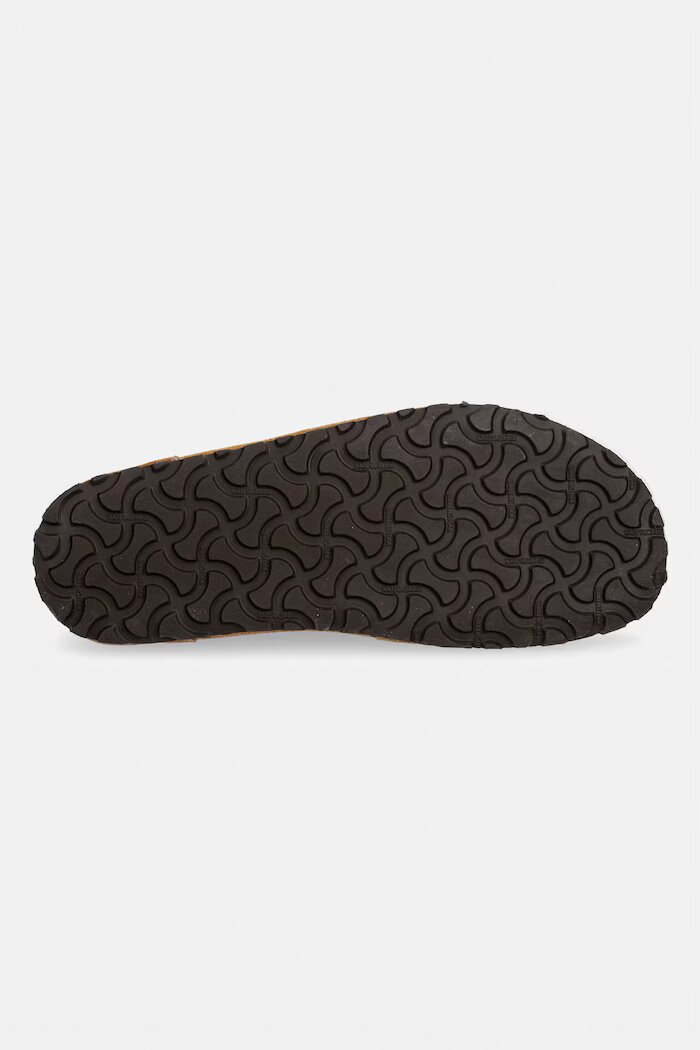 Birkenstock половинки обувки от велур Utti кафяви 1031546