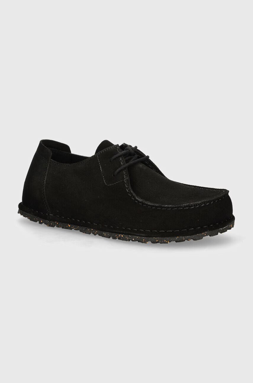 Birkenstock Половинки обувки от велур Utti Lace