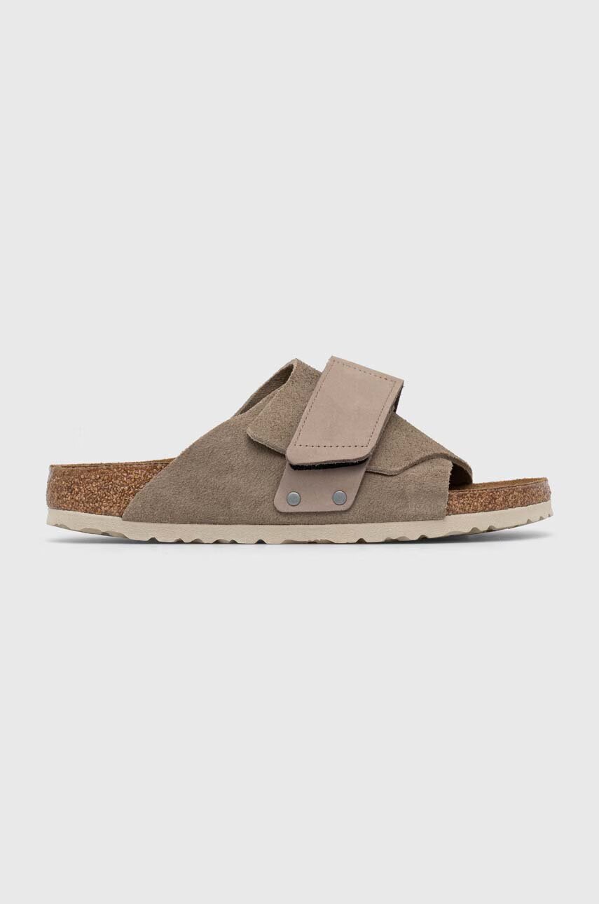 Birkenstock Велурени чехли