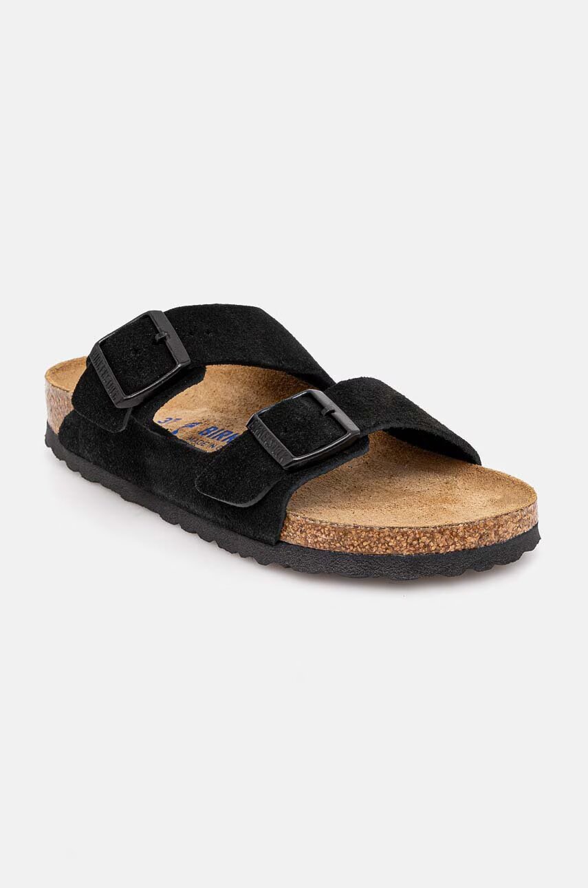 Birkenstock Велурени чехли Arizona SFB