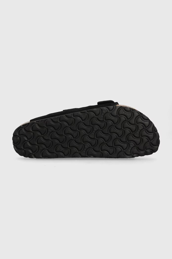 Birkenstock Велурени чехли Arizona в черно 1027164