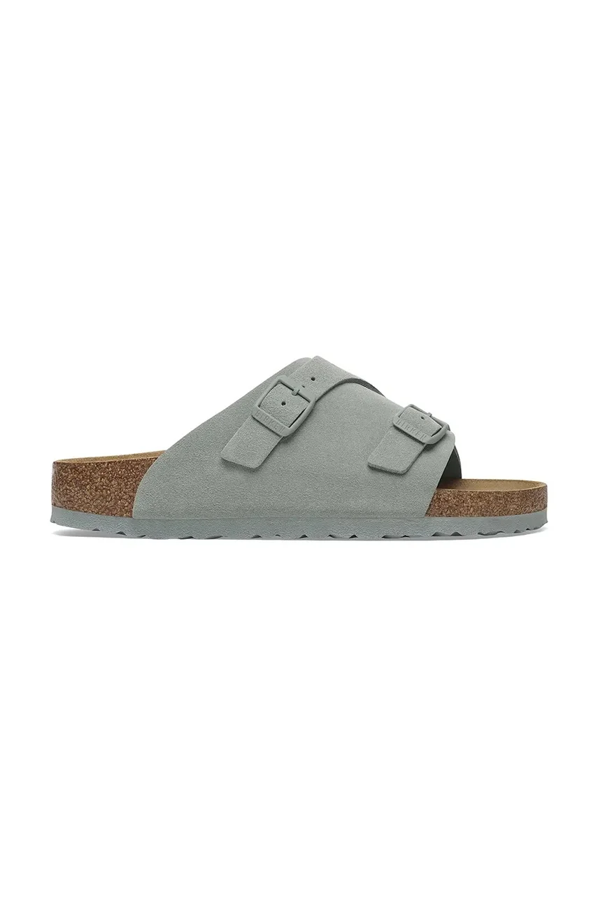 Birkenstock Велурени чехли Zürich