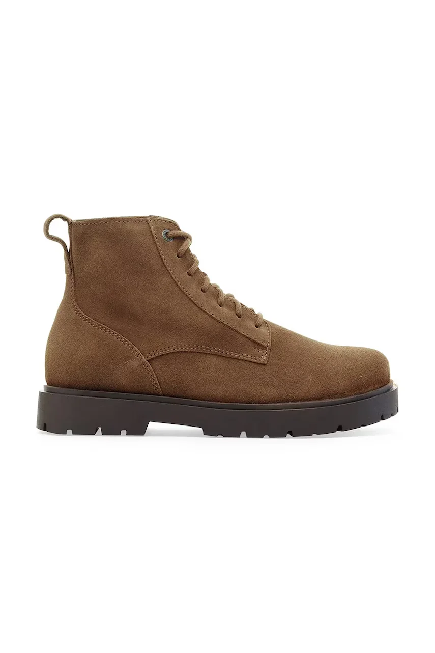 Birkenstock Велурени обувки Highwood Lace Mid M