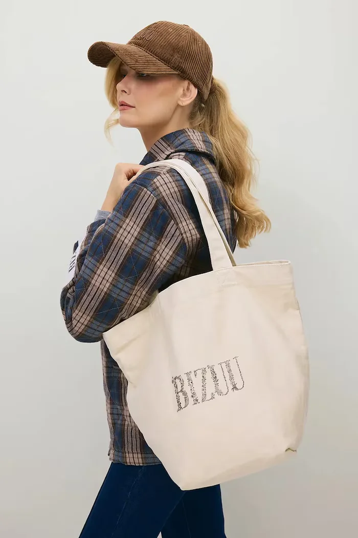 BIZUU шапка с козирка дамска от вълнена материя CAPPO кафява CAPPO BRĄZOWY