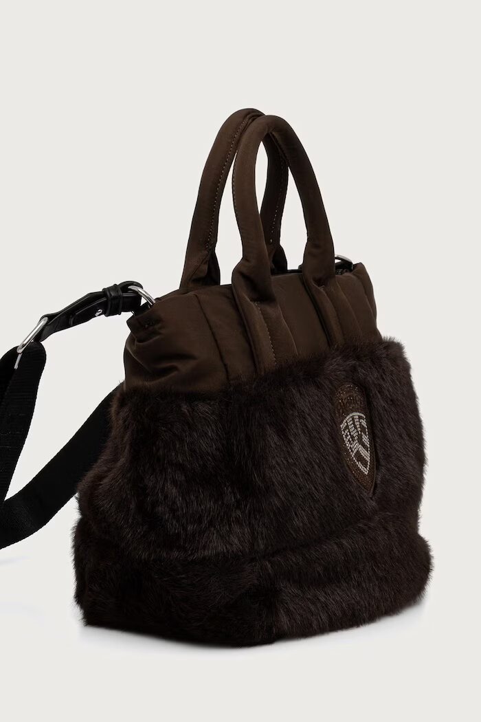 Blauer чанта crossbody дамска кафява F6QUARTXS02