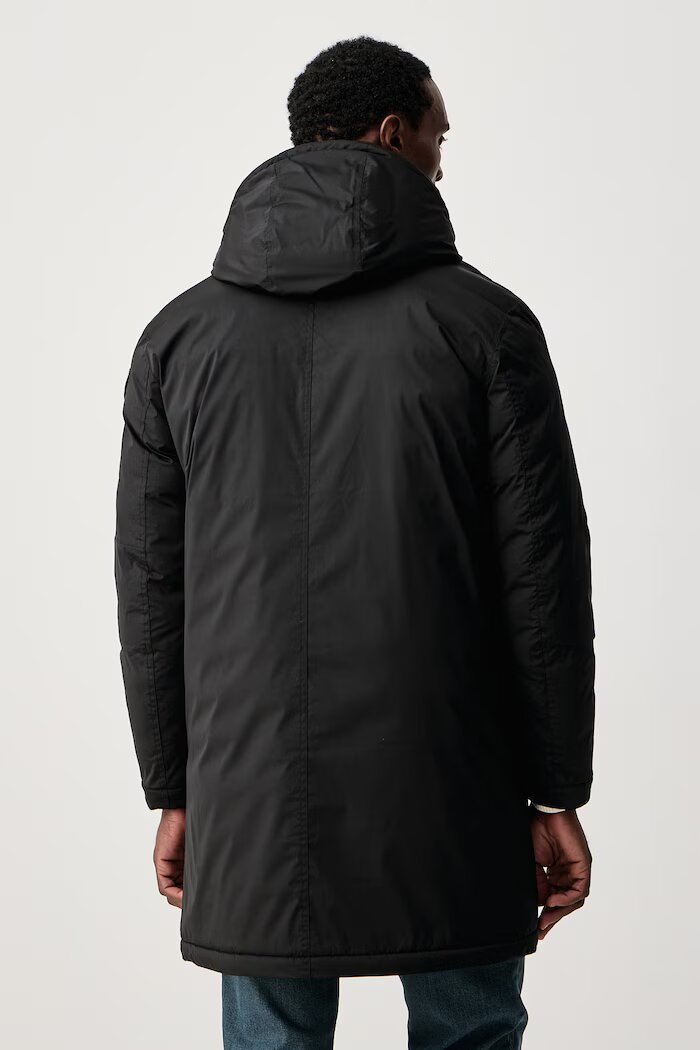 Blauer дълго яке мъжко черно BLUK11310