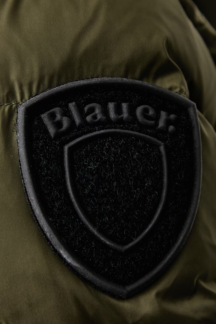 Blauer пухено яке дамско зелено BLDK03043