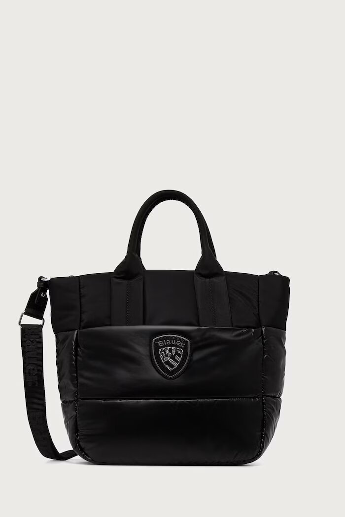 Blauer шопинг чанта дамска черна F6QUARTXL01