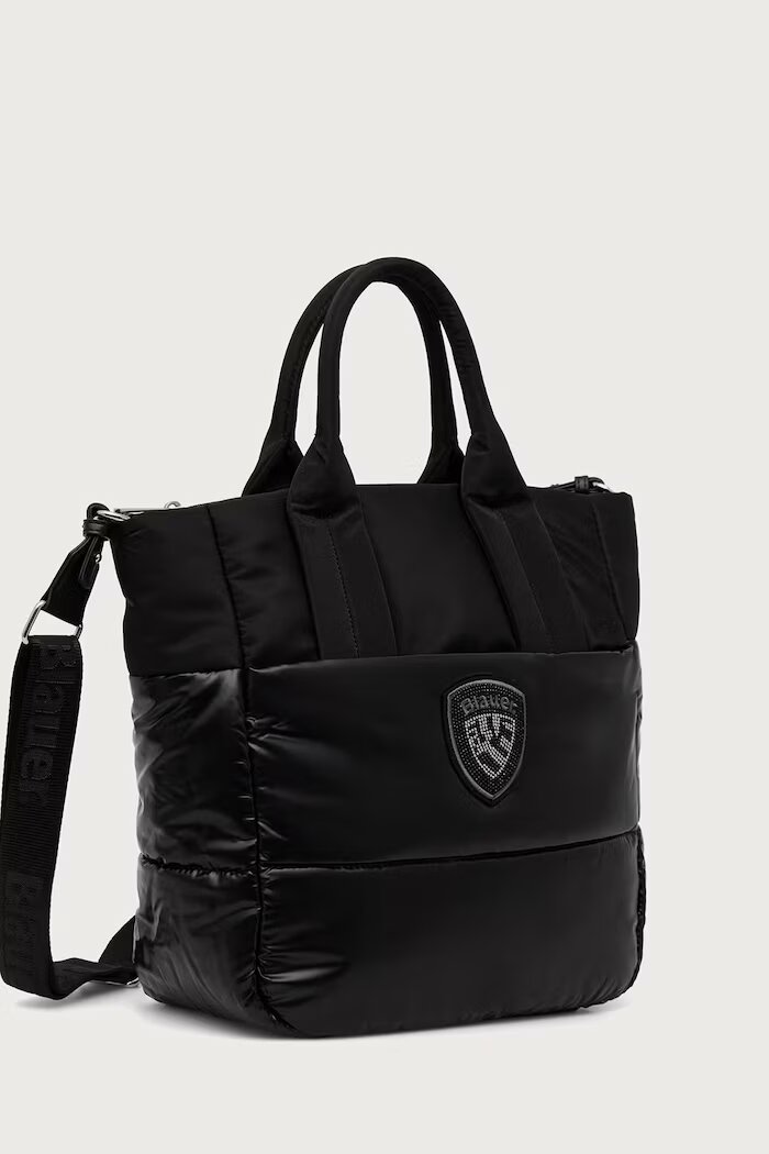 Blauer шопинг чанта дамска черна F6QUARTXL01