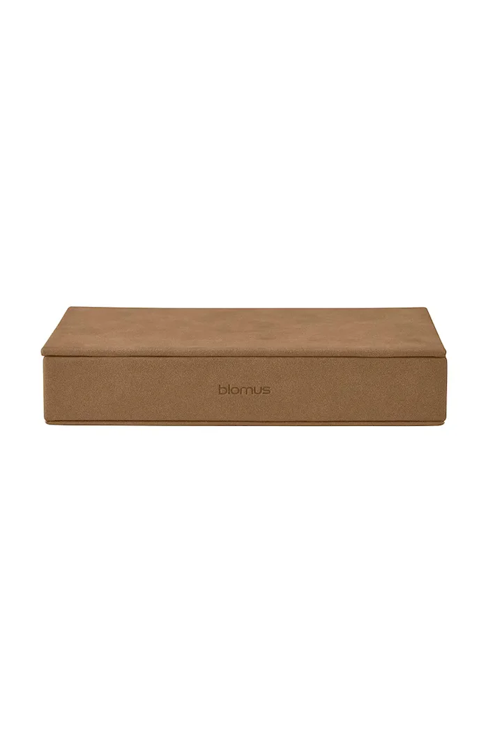 Blomus Кутия за бижута Sahla 22 x 15 x 4 cm в кафяво