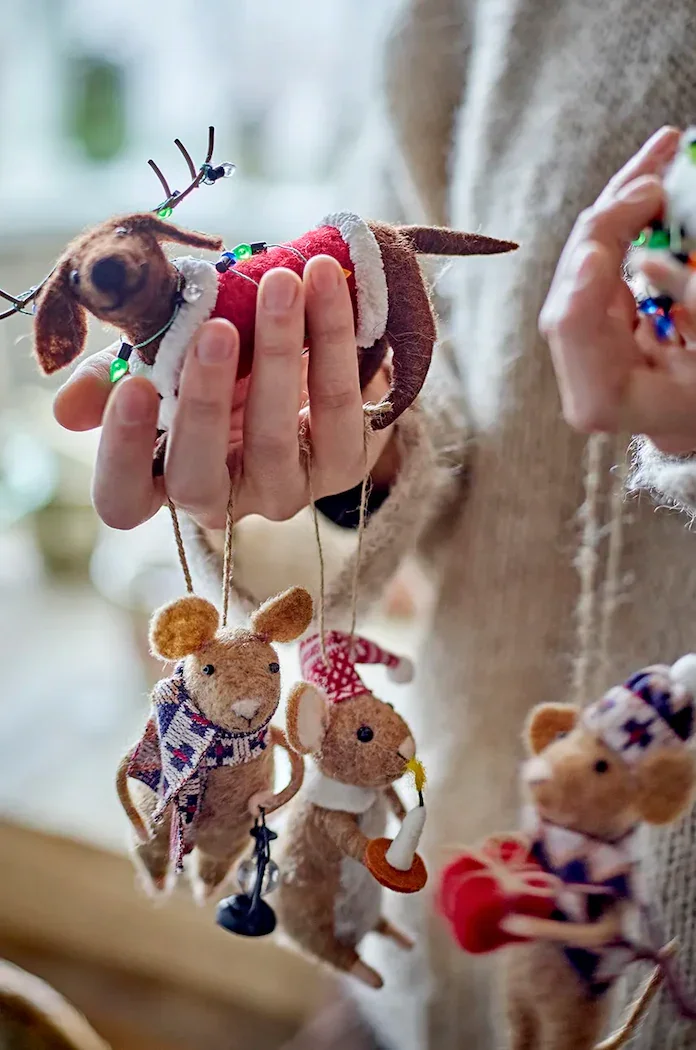 Bloomingville Декоративна висулка Monty Ornament (2 броя)