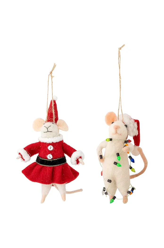 Bloomingville Декоративна висулка Peo Ornament (2 броя)
