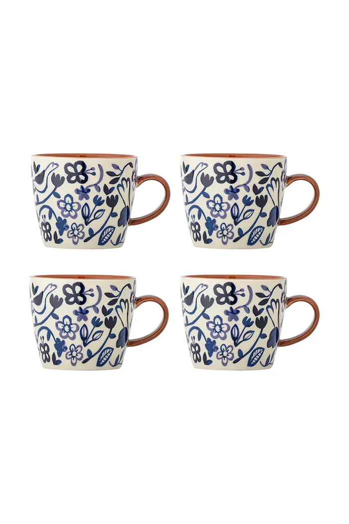 Bloomingville комплект керамични чаши от каменинови изделия 95 x 8 cm 82073163