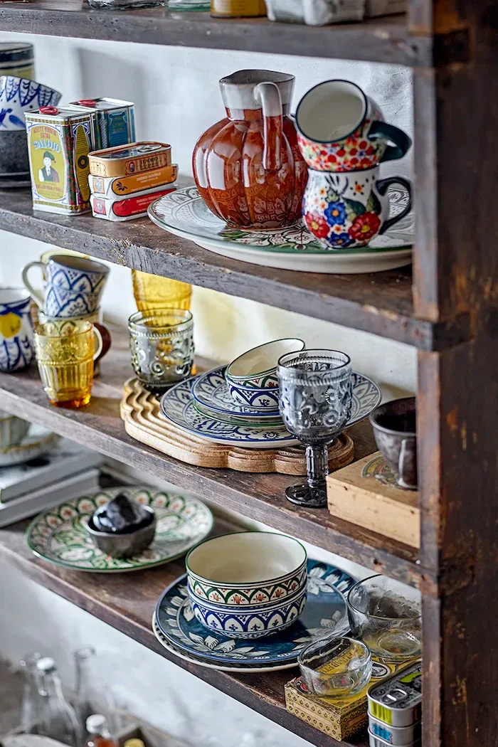 Bloomingville комплект керамични чаши от каменинови изделия 9x85 cm