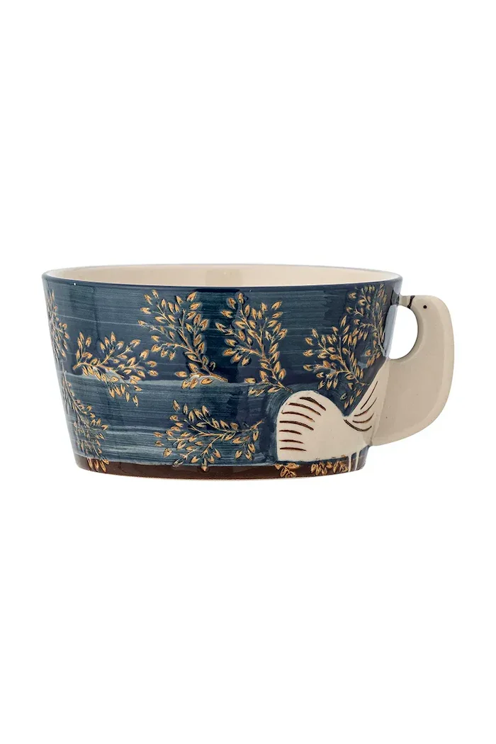 Bloomingville Купа Hezha 460 ml в тъмносиньо