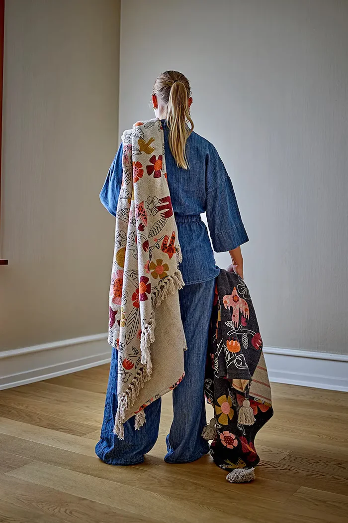 Bloomingville покривало от текстил 160 x 130 cm 82063139