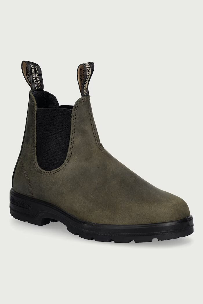 BLUNDSTONE боти дамски от кожа 2641 зелени 2641.Forest.Night