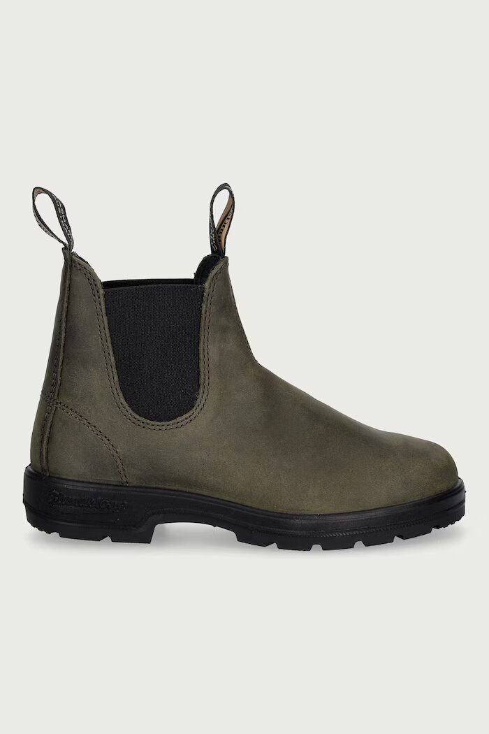 BLUNDSTONE боти дамски от кожа 2641 зелени 2641.Forest.Night
