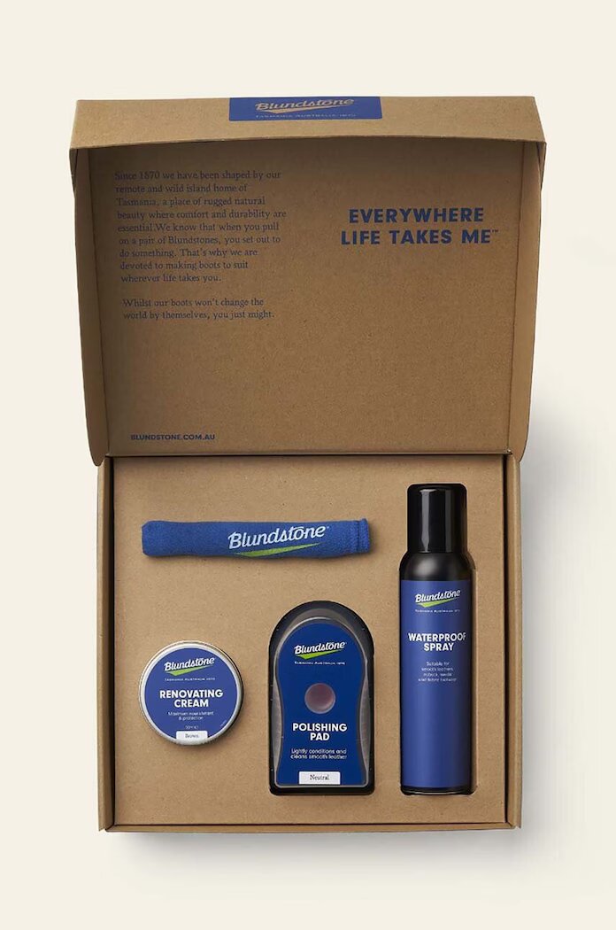 BLUNDSTONE Комплект за грижа за обувките в кафяво B.Shoe.Care.Kit.Brown