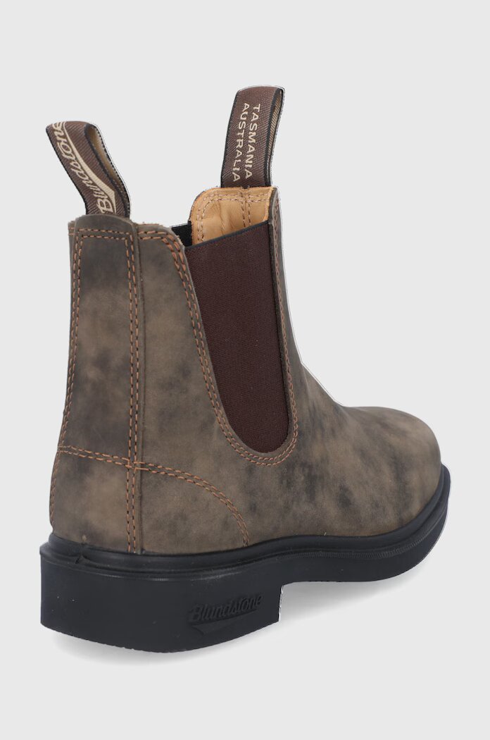 BLUNDSTONE Кожени боти челси 1306 в кафяво