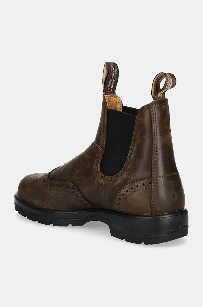 BLUNDSTONE Кожени боти челси в кафяво 2444