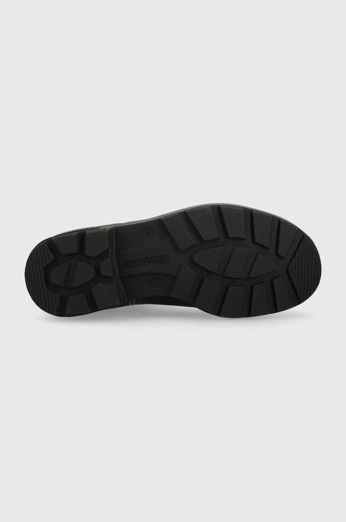 BLUNDSTONE Велурени боти челси 1630 в сиво с равна подметка