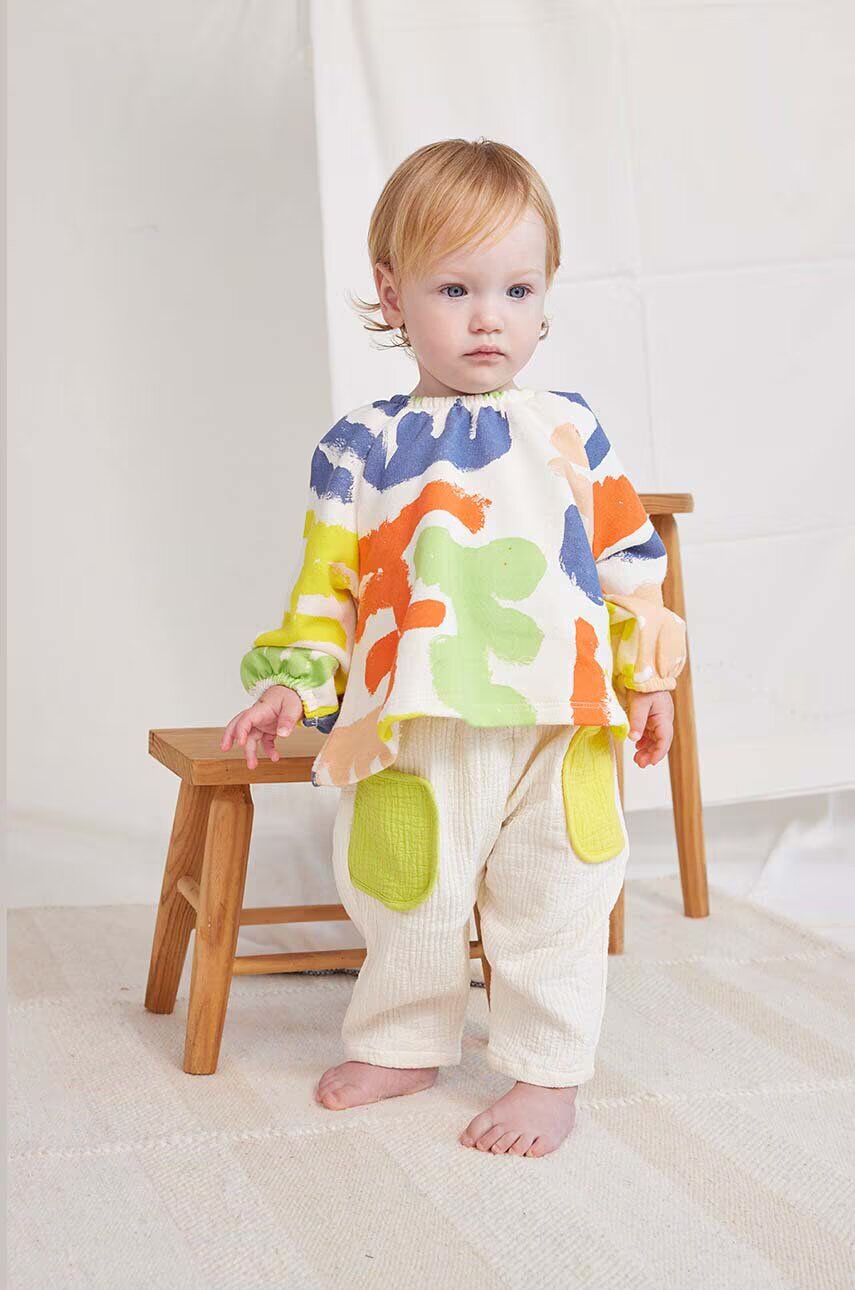 Bobo Choses Бебешка памучна блуза с дълъг ръкав