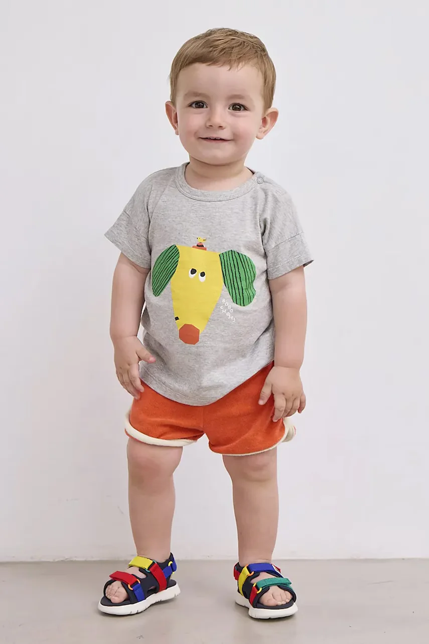 Bobo Choses Бебешка памучна тениска Happy Dog
