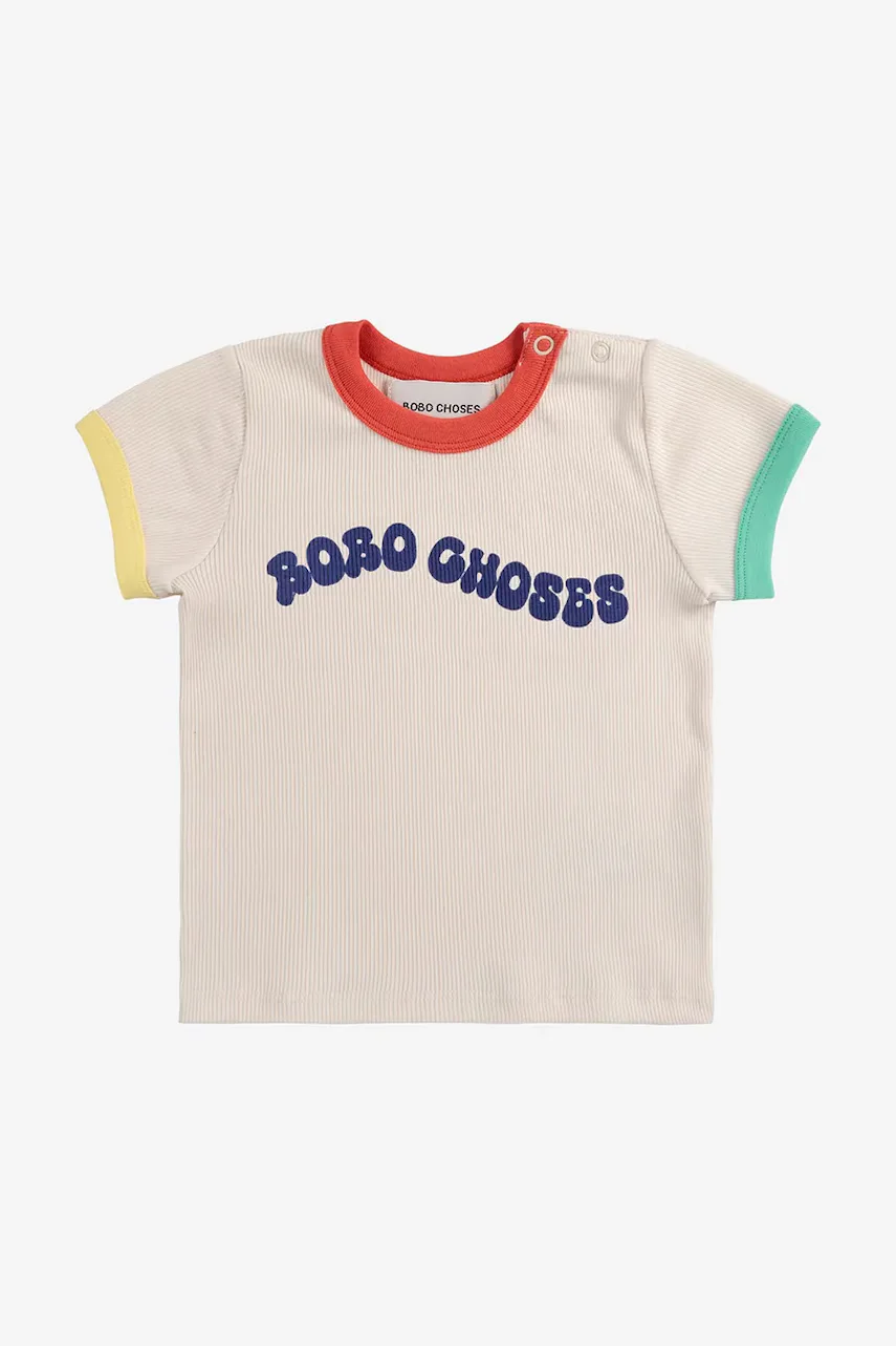Bobo Choses Бебешка тениска Wavy
