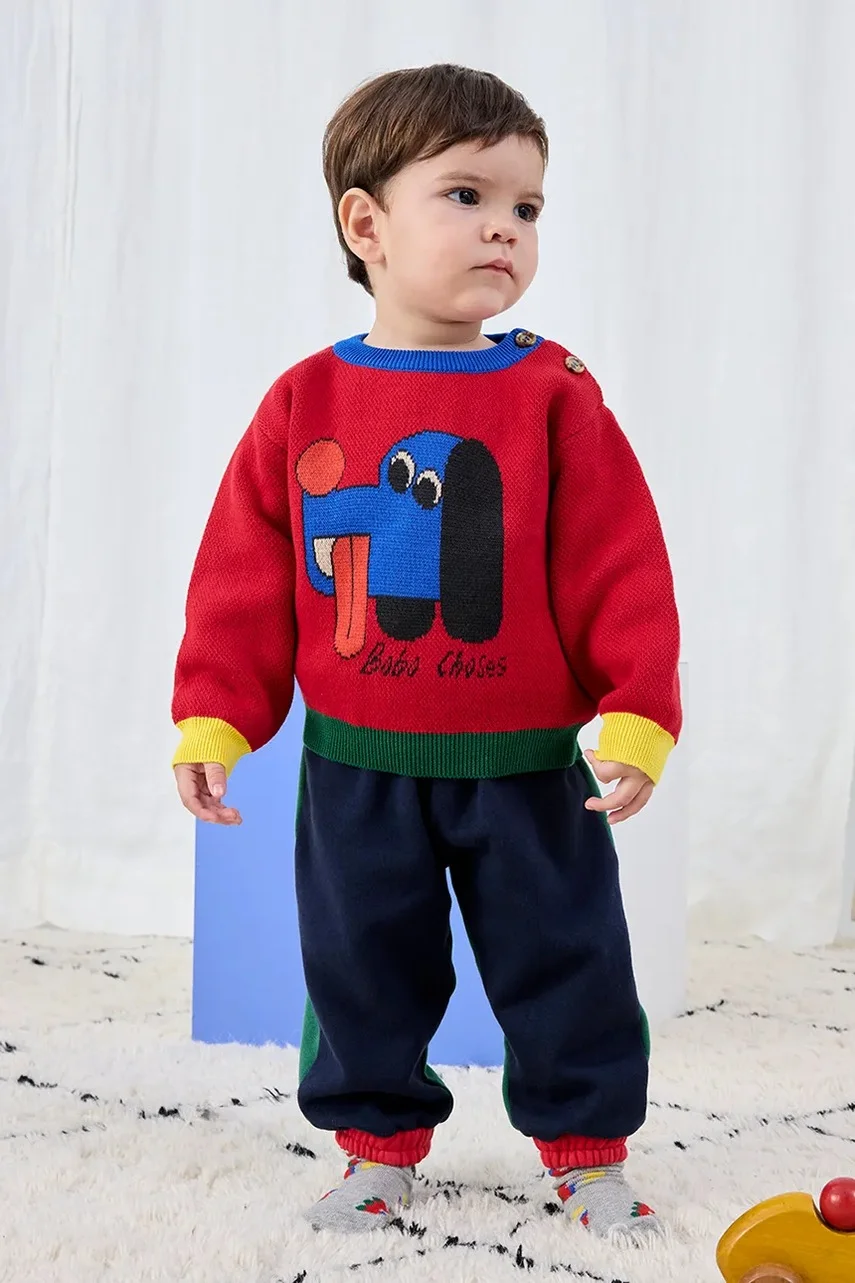 Bobo Choses Бебешки памучен спортен панталон