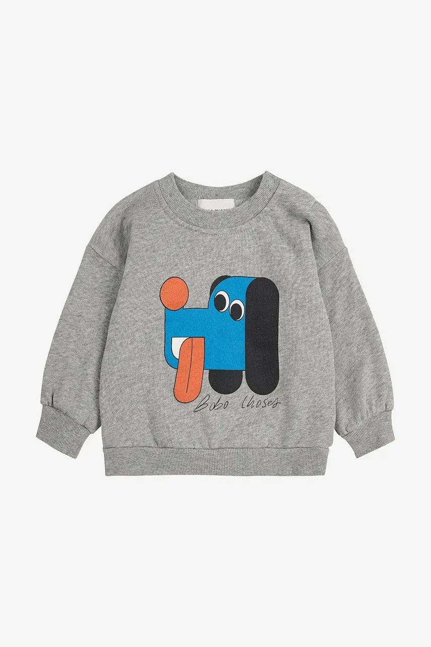 Bobo Choses Бебешки памучен суичър Doggy Mate