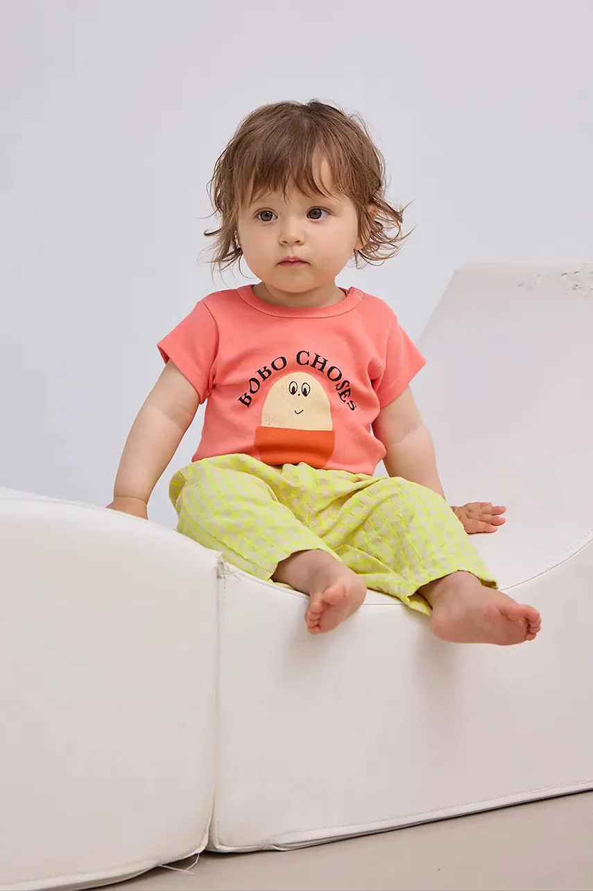 Bobo Choses Бебешко боди Morning Egg
