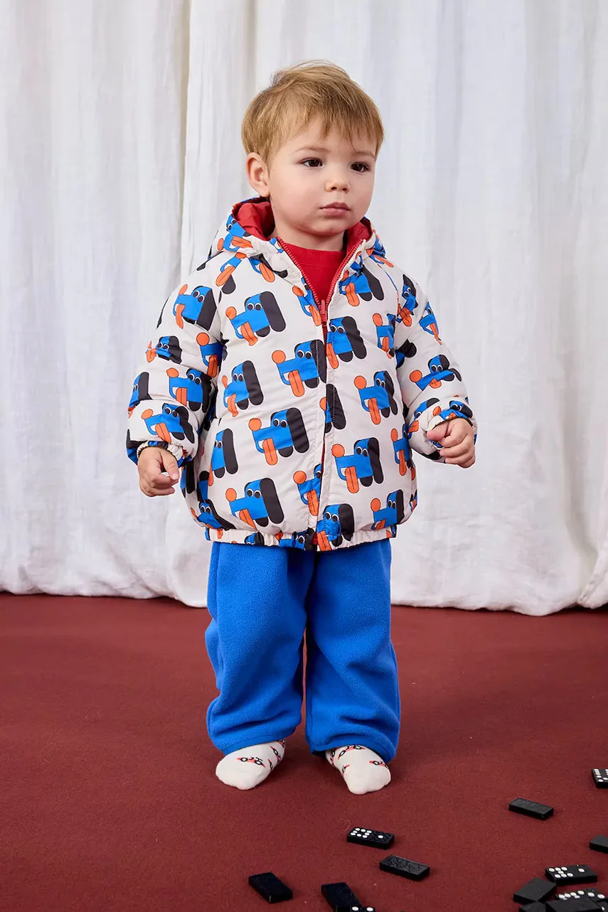 Bobo Choses Бебешко яке с две лица Doggy Mate