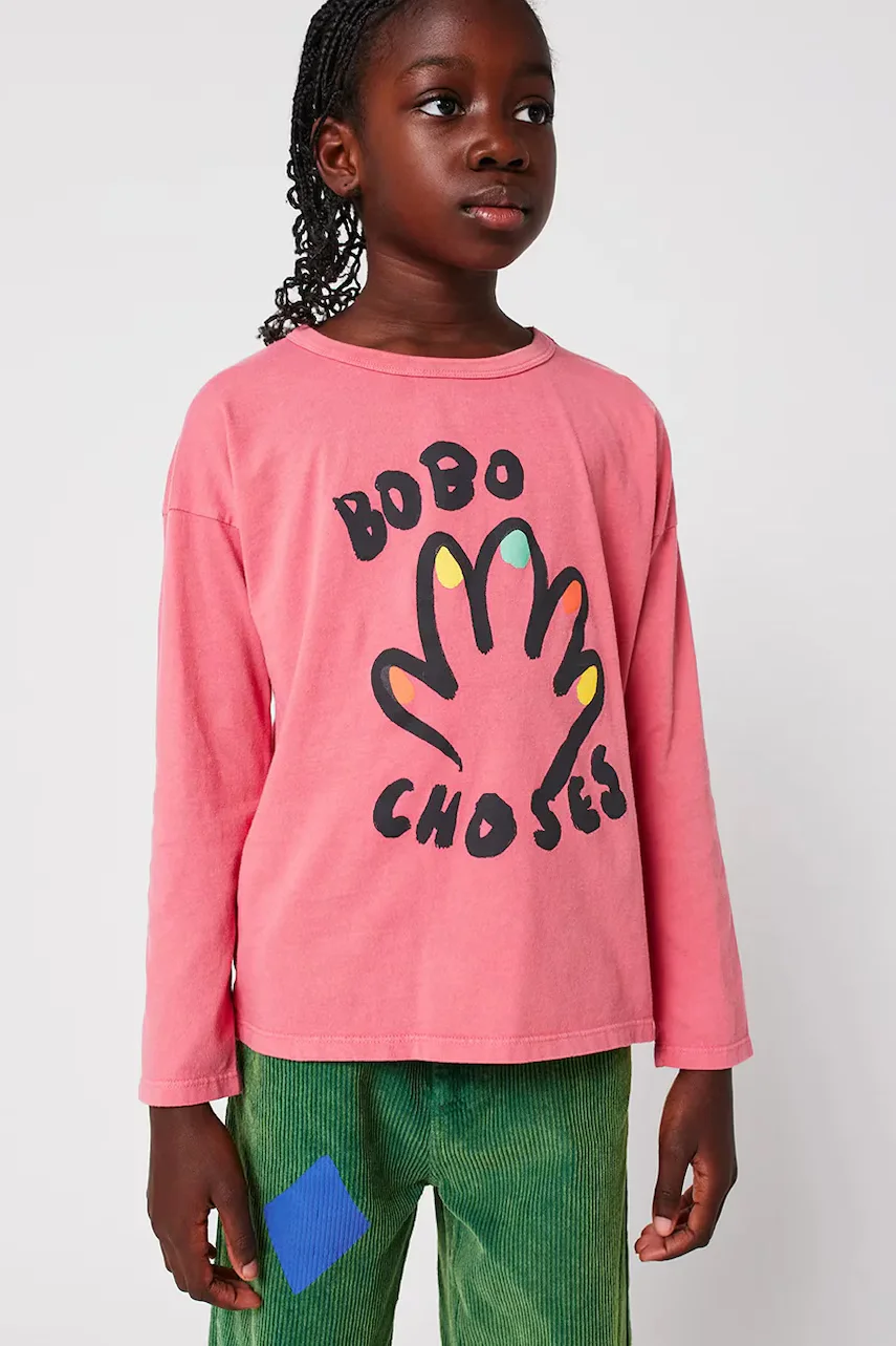 Bobo Choses Детска блуза с дълги ръкави High Five