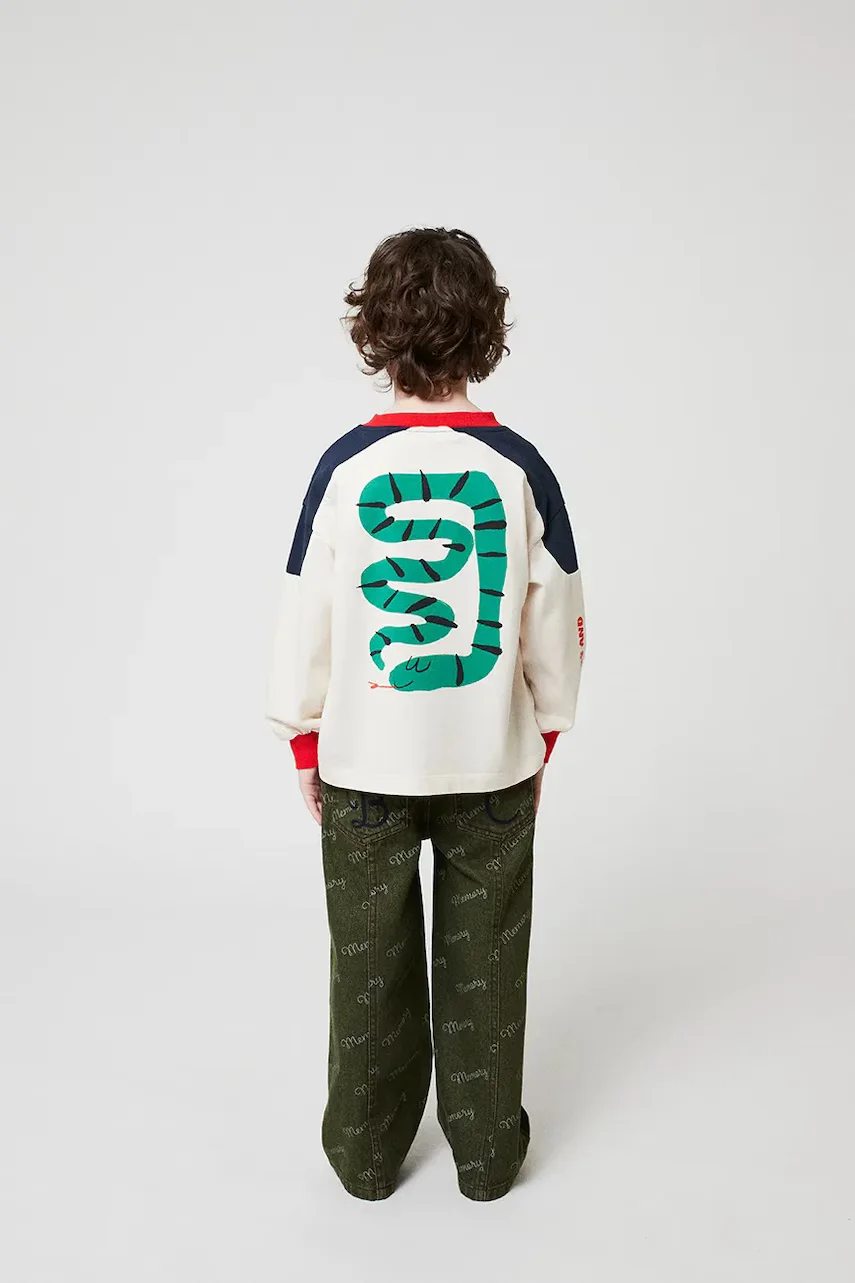 Bobo Choses Детска блуза с дълги ръкави Snake
