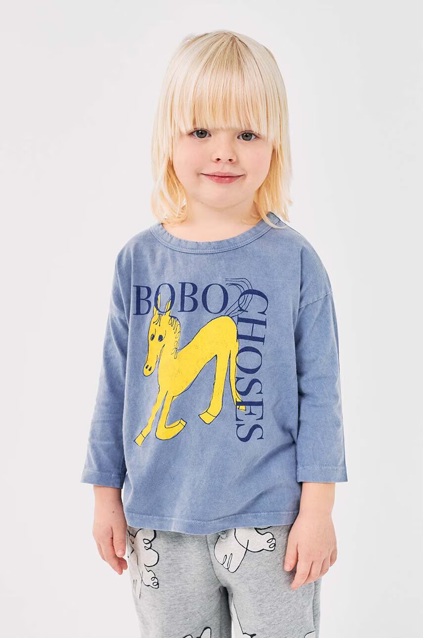Bobo Choses Детска блуза с дълги ръкави Wonder Horse