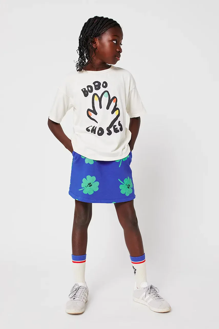 Bobo Choses Детска памучна пола Lucky Clover