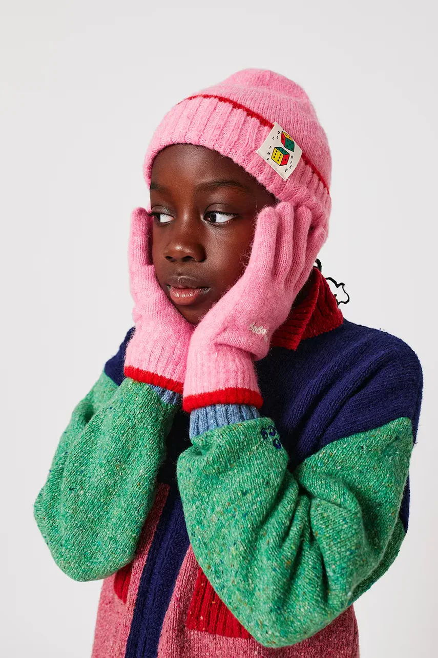 Bobo Choses Детска шапка с вълна Roll The Dice