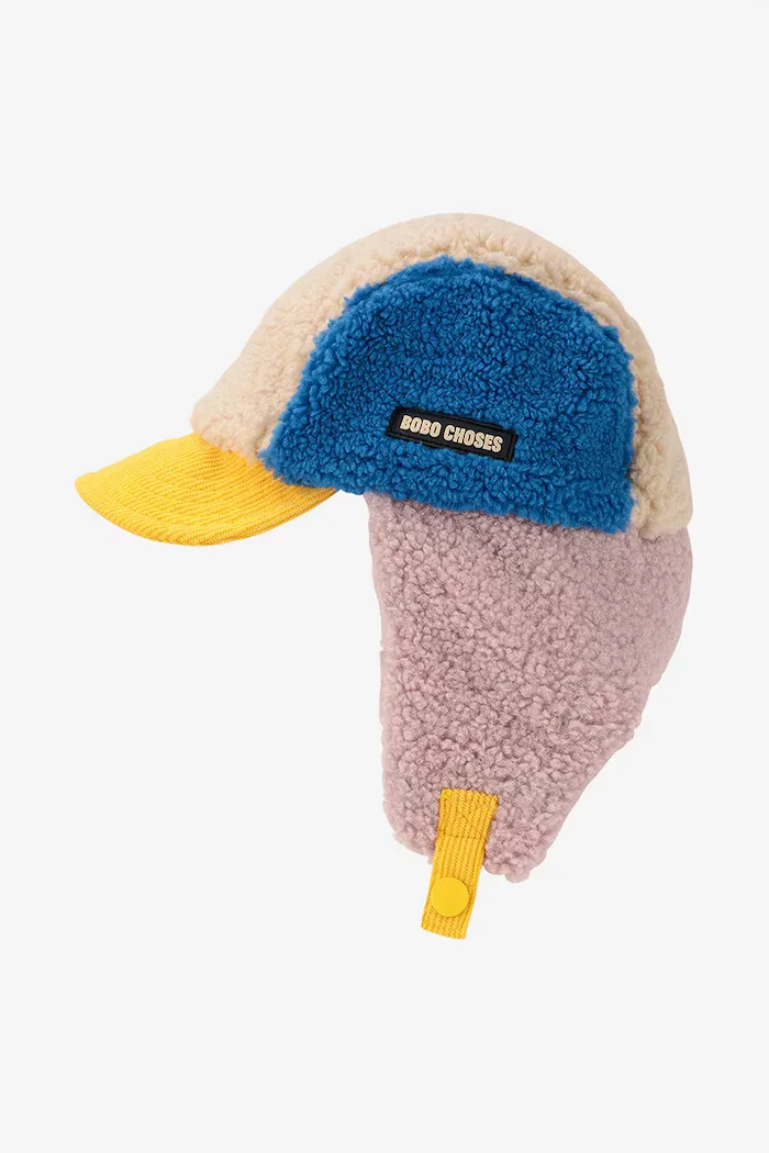 Bobo Choses Детска шапка в бежово 225AH006