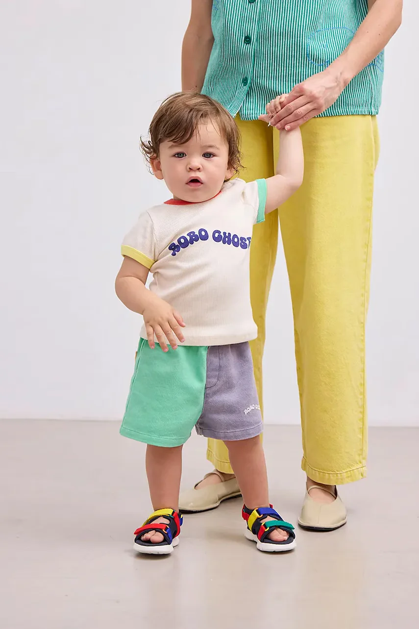 Bobo Choses Детски памучен къс панталон