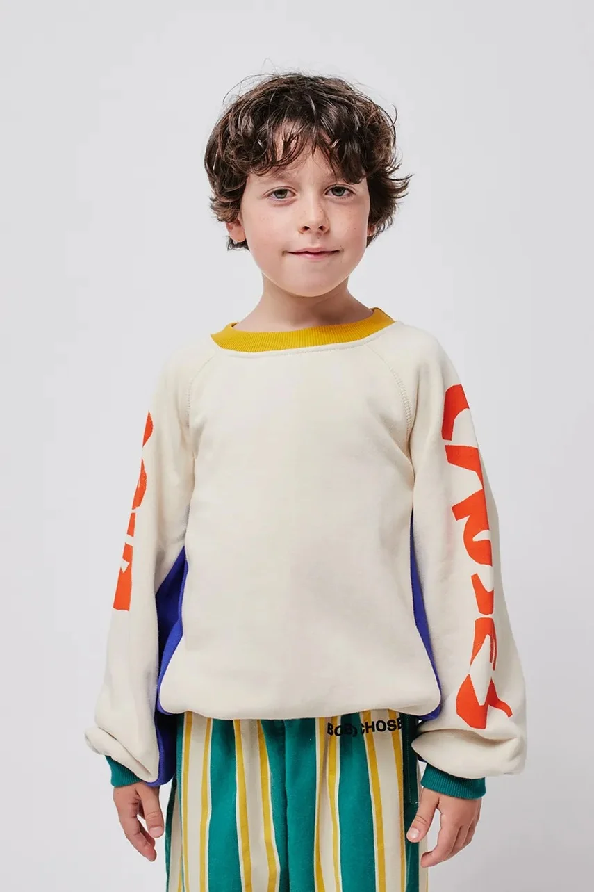 Bobo Choses Детски памучен суичър