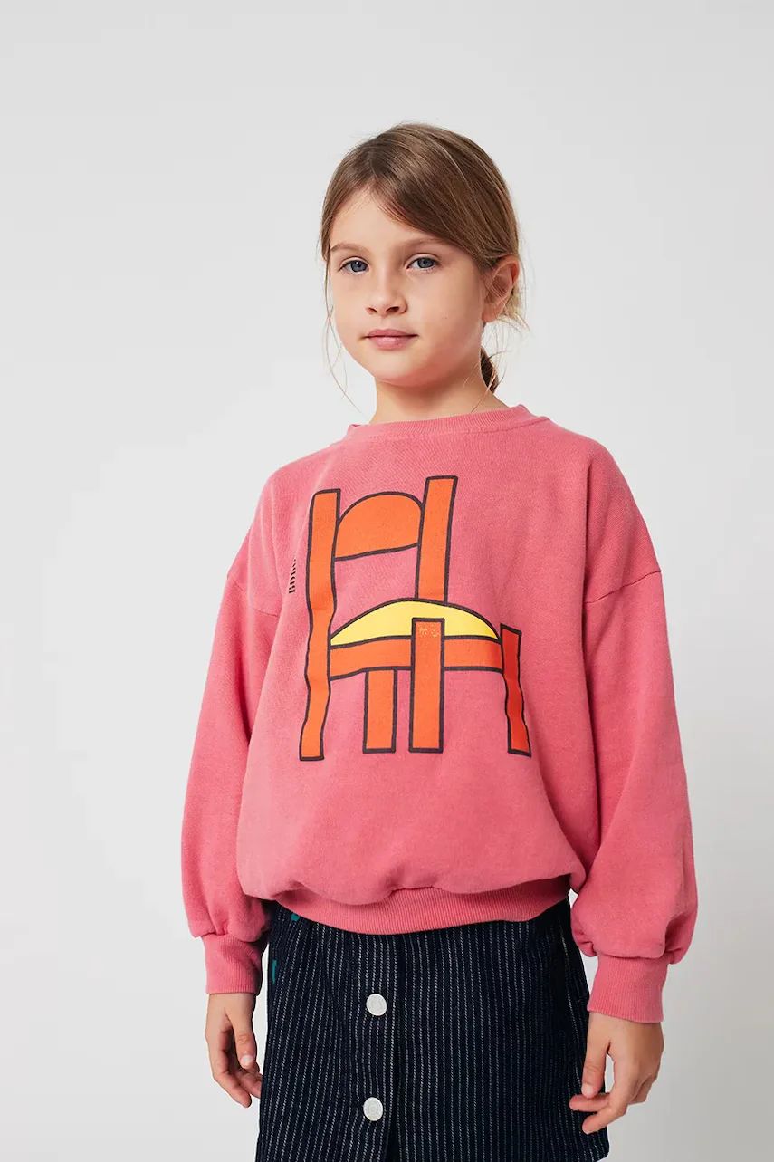 Bobo Choses Детски памучен суичър Chair