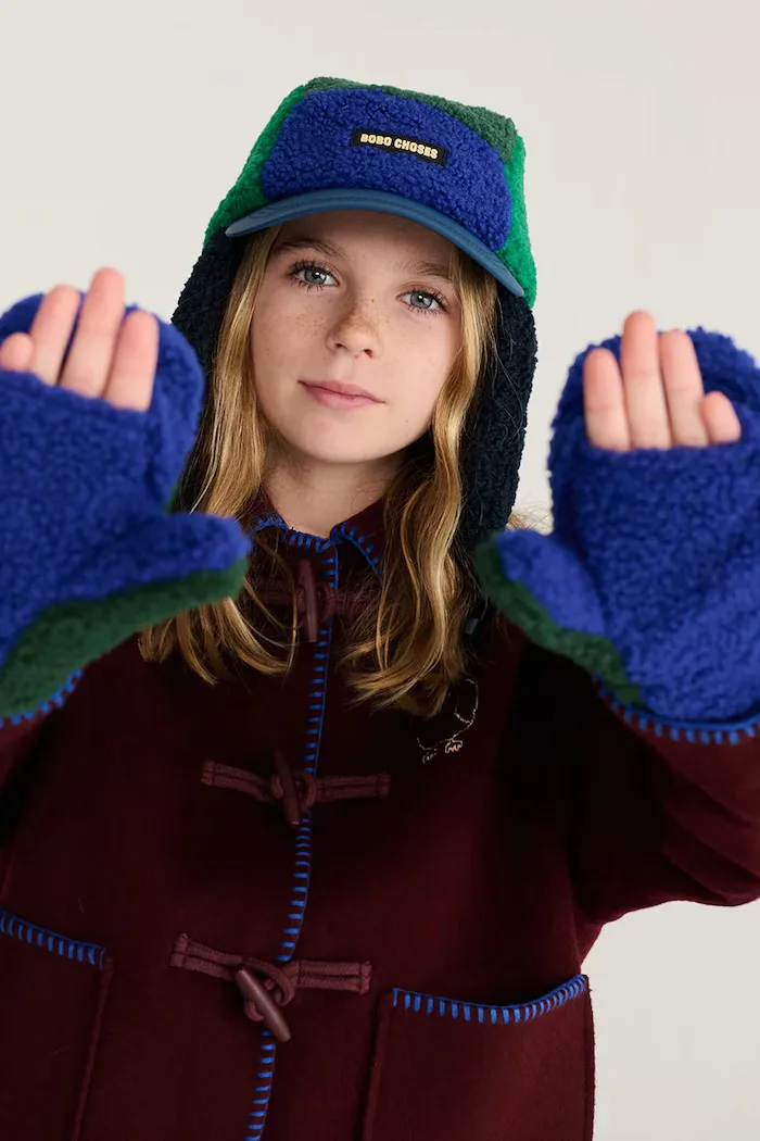 Bobo Choses ръкавици за деца зелени B226AI029