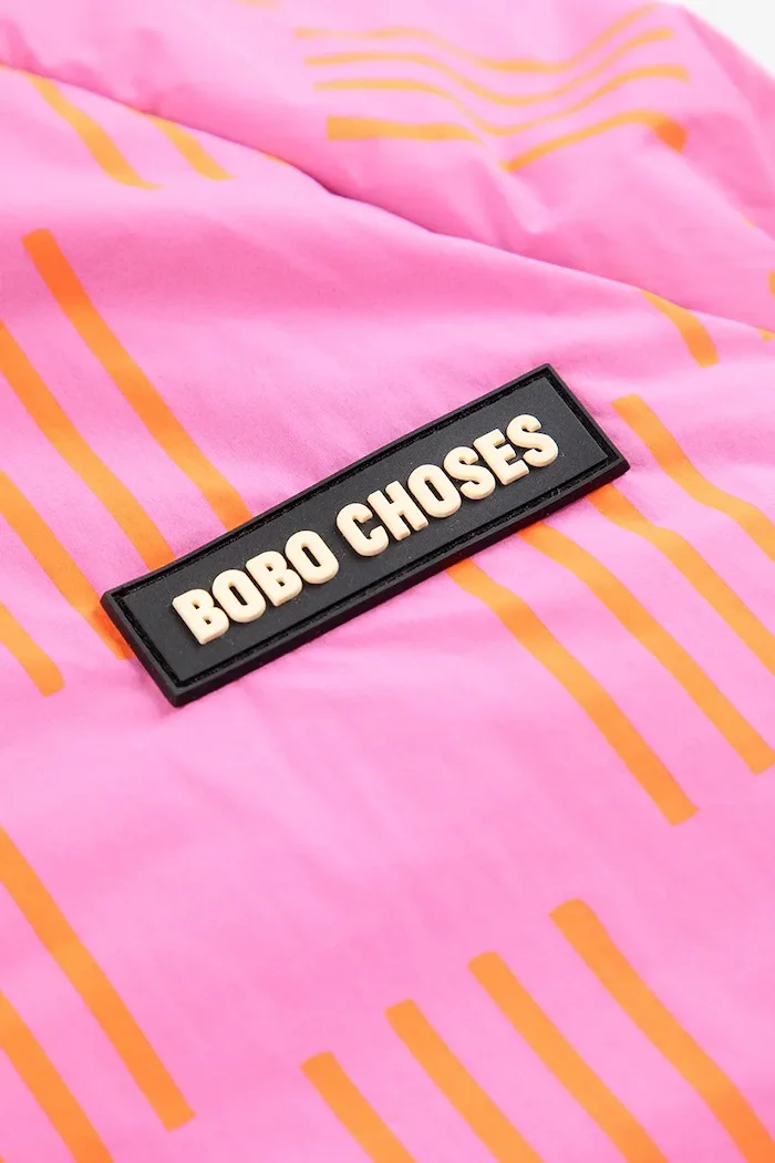 Bobo Choses яке за деца Almost Moiré розово B226AC100