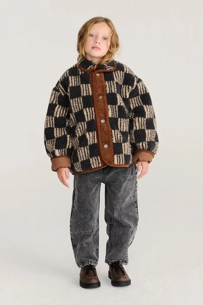 Bobo Choses яке за деца Almost Moiré сиво B226AC094