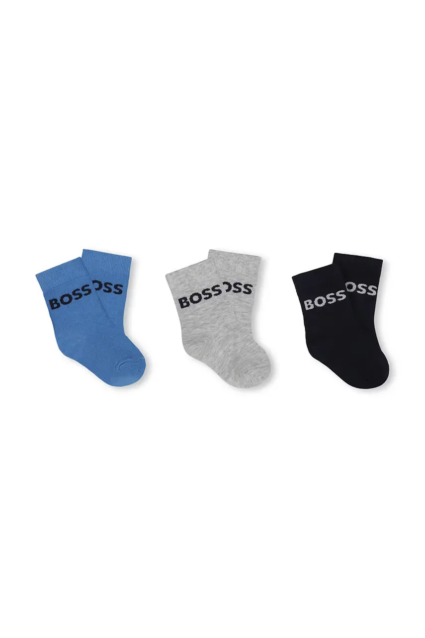 BOSS Бебешки чорапи (3 чифта)