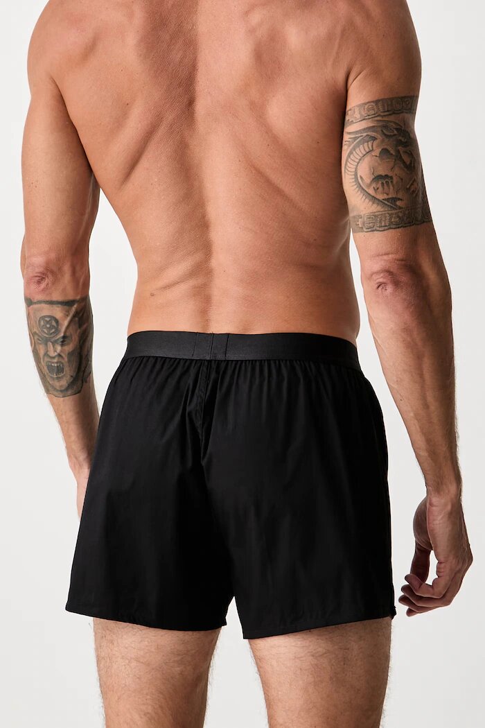 BOSS боксерки мъжки от памук 2P Boxer Shorts EW 2 броя зелени 50535781